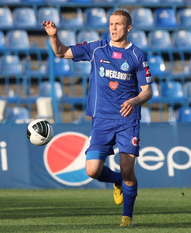 Football. T-Mobile Ekstraklasa. Ruch Chorzow - LKS Lodz. 28.04.2012