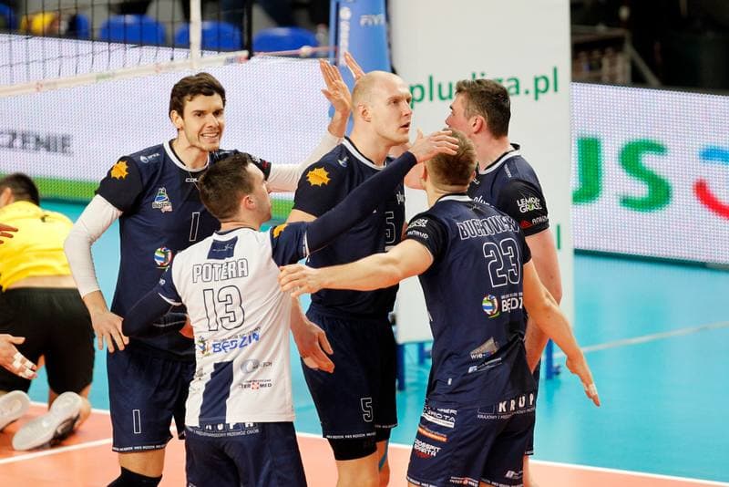 Volleyball. PlusLiga. GKS Katowice - MKS Bedzin. 01.03.2019