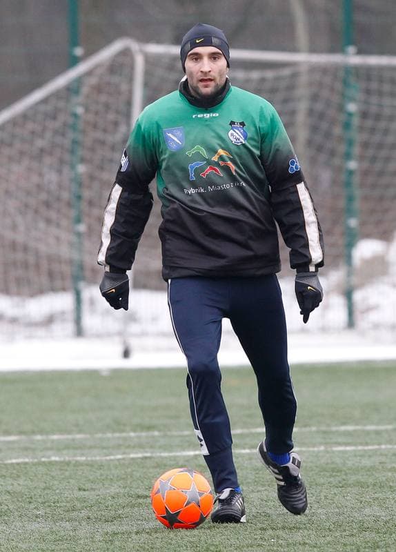 Football. Sparing. Energetyk ROW Rybnik - Rozwoj Katowice. 29.01.2014