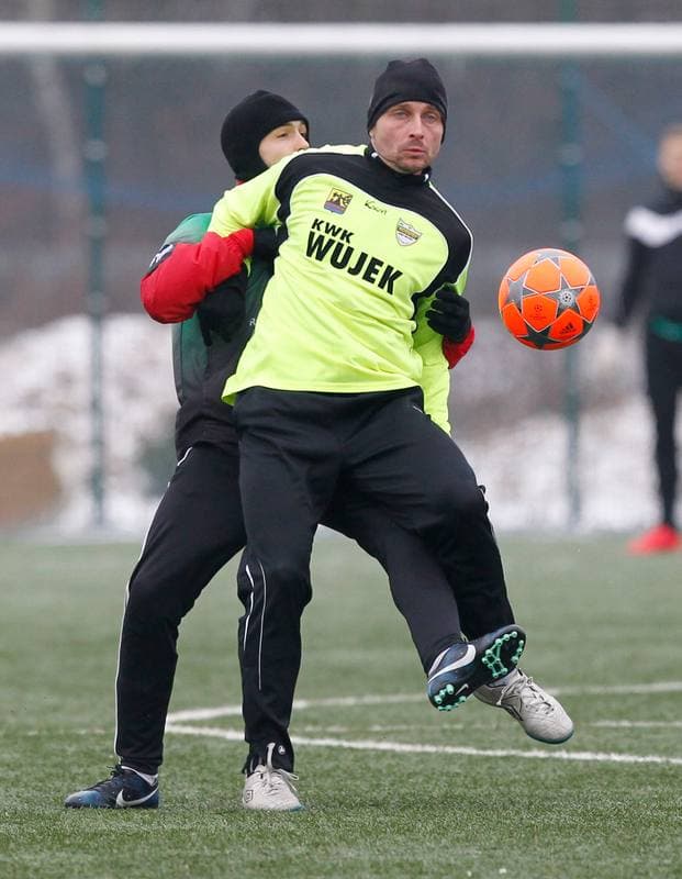 Football. Sparing. Energetyk ROW Rybnik - Rozwoj Katowice. 29.01.2014
