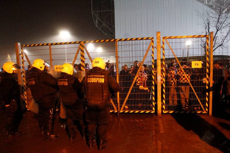 Football. Ekstraklasa. Gornik Zabrze - Ruch Chorzow. 21.02.2016