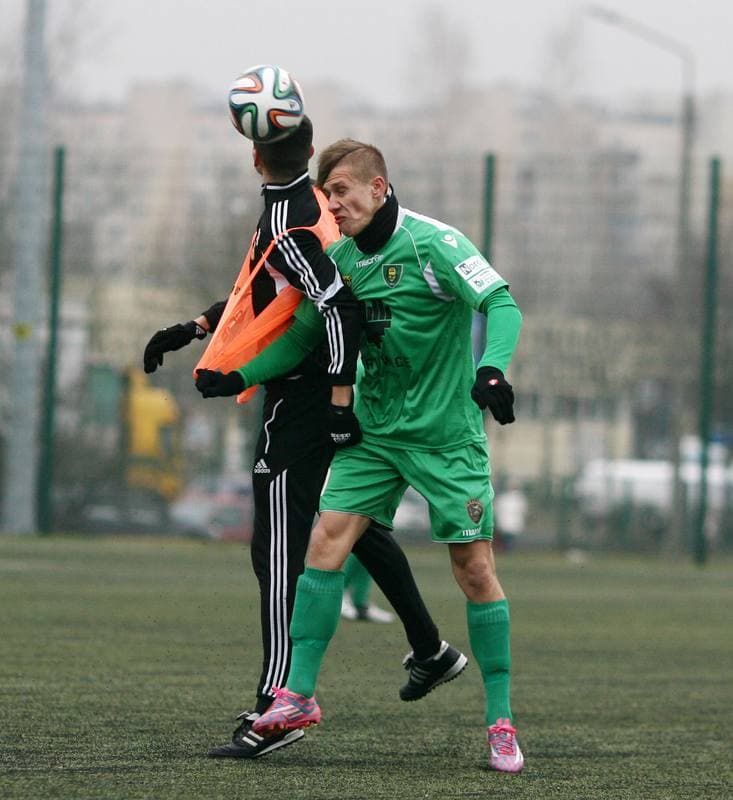 Football. Friendly Match. GKS Belchatow - GKS Katowice. 21.02.2015