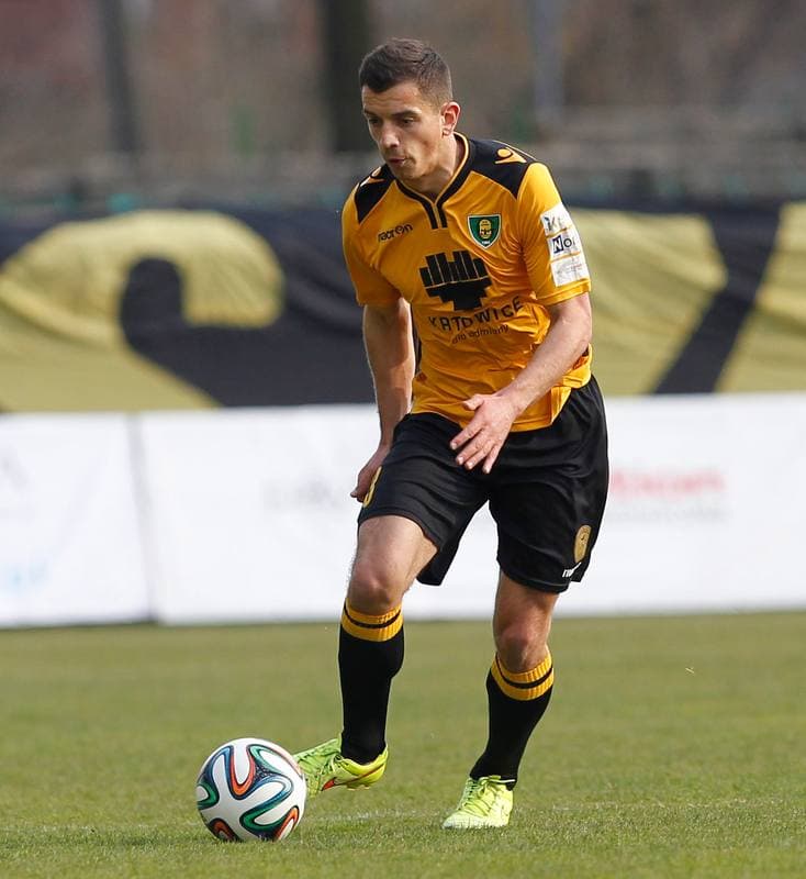 Football. I Liga. GKS Katowice - Bytovia Bytow. 11.04.2015