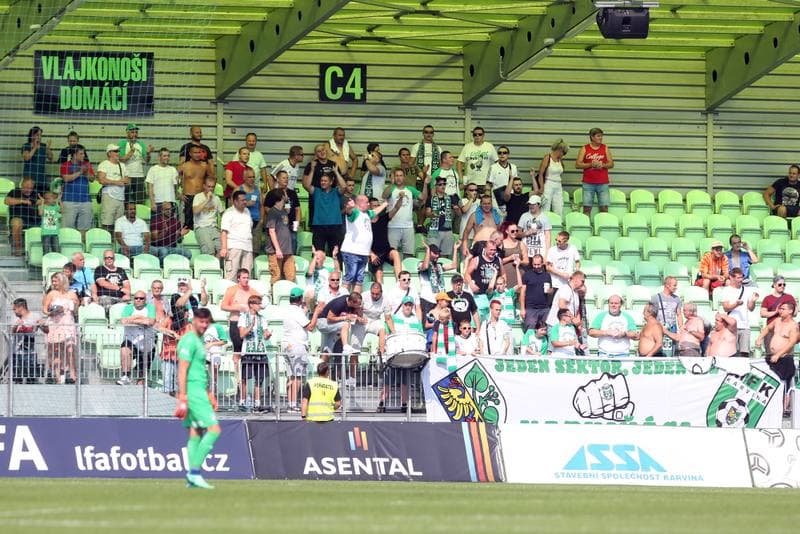 Football. Fortuna:Liga. MFK Karvina - Viktoria Plzen. 19.08.2018