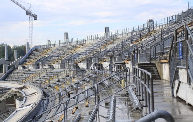 Football. Stadion Slaski. Press Conference. 05.09.2010