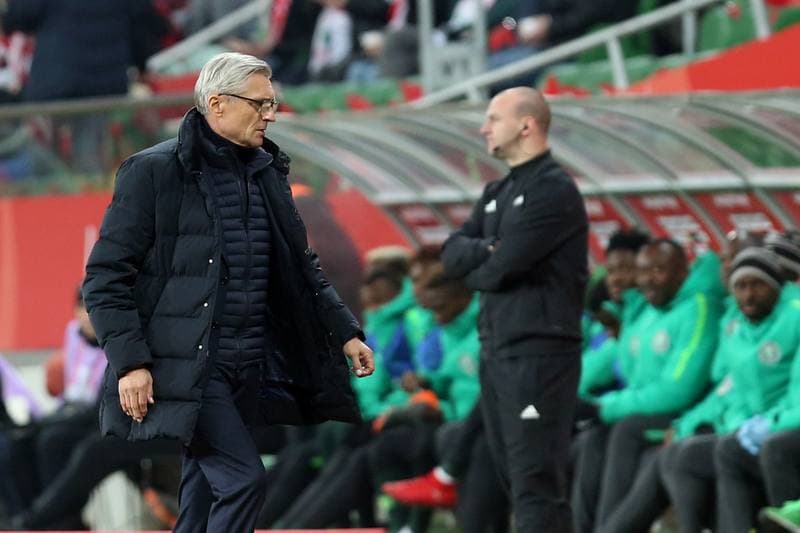 Football. International Friendly. Poland - Nigeria. 23.03.2018