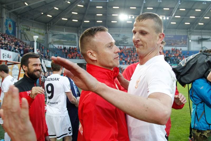 Football. Ekstraklasa. Piast Gliwice - Zaglebie Lubin. 15.05.2016