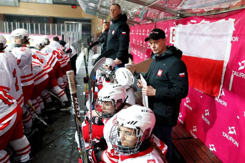 Ice Hockey. TCN. Poland - Latvia. 17.02.2018
