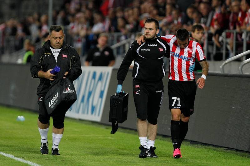 Football. UEFA Europa League. Cracovia Krakow - Shkendija Tetovo. 07.07.2016