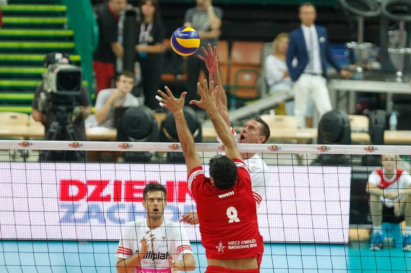 Volleyball. Siatkowka. Team 1 - Team 2. 11.09.2016