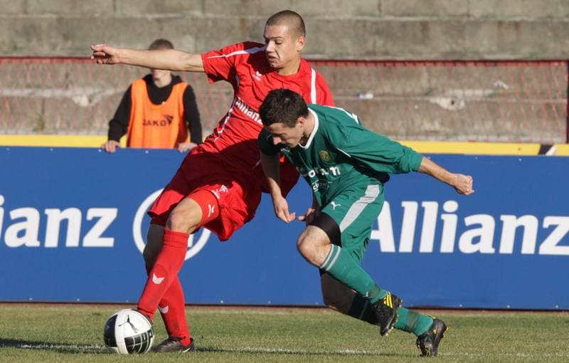 Football. Mloda Ekstraklasa. Gornik Zabrze - Slask Wroclaw. 14.11.2010