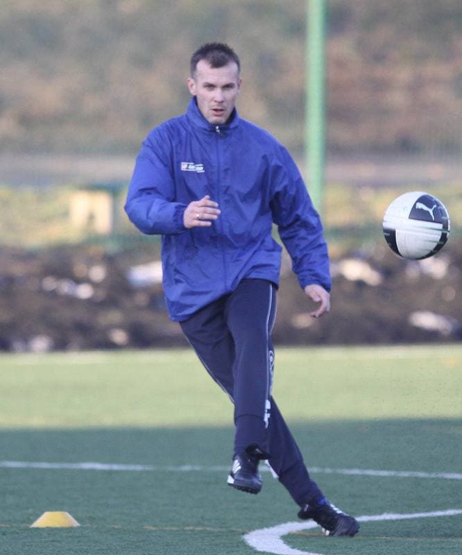 Football. Ruch Chorzow. Training. 05.09.2012