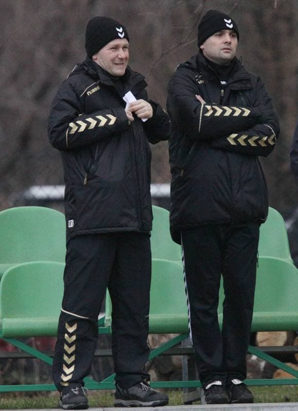 Football. Sparing. Polonia Bytom - Rakow Czestochowa. 19.01.2011