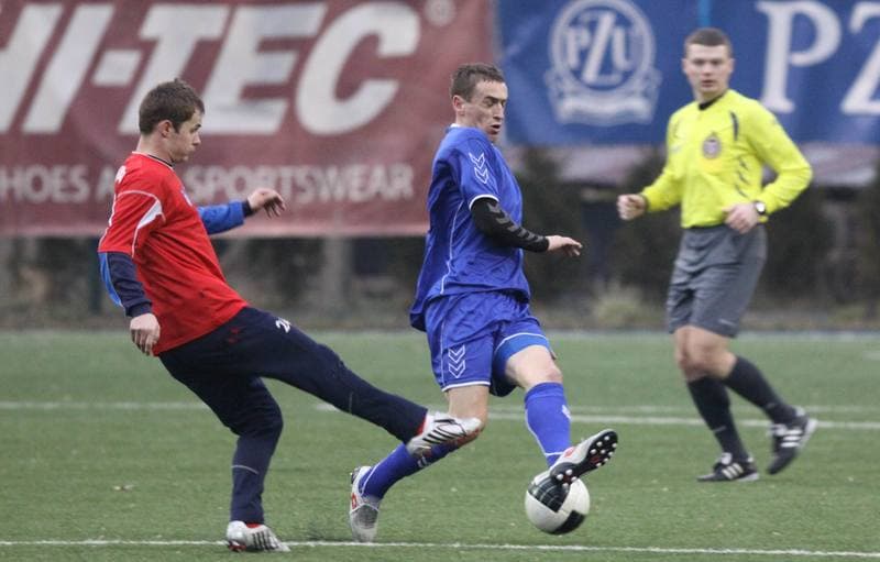 Football. Sparing. Polonia Bytom - Rakow Czestochowa. 19.01.2011