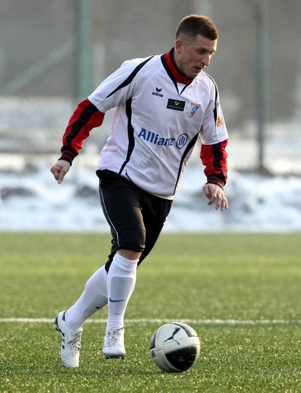 Football. Sparing. Gornik Zabrze - Janina Libiaz. 28.01.2011