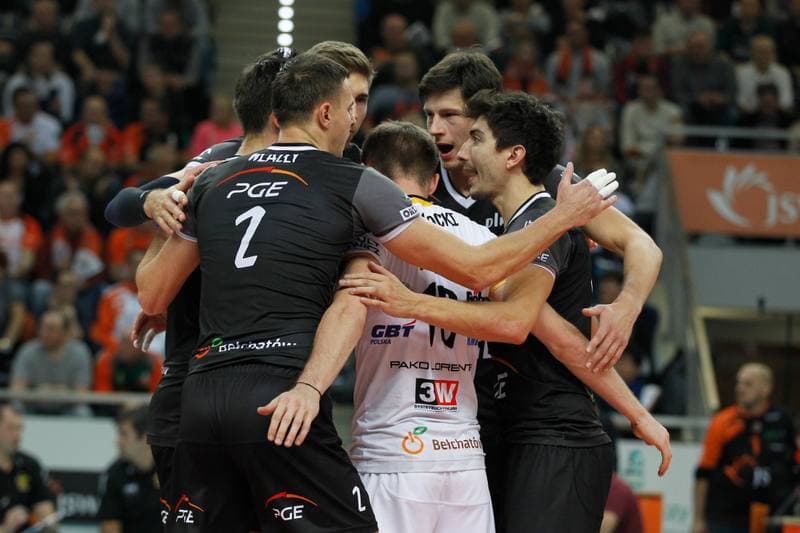 Volleyball. PlusLiga. Jastrzebski Wegiel - PGE Skra Belchatow. 09.11.2016