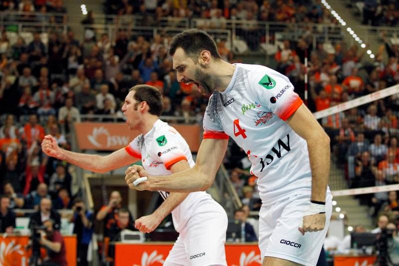 Volleyball. PlusLiga. Jastrzebski Wegiel - PGE Skra Belchatow. 09.11.2016