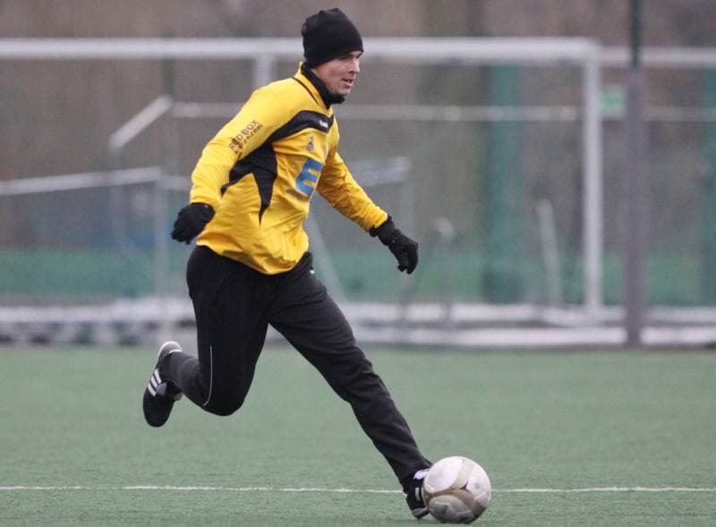 Football. Sparing. GKS Katowice - LZS Lesnica. 05.02.2011