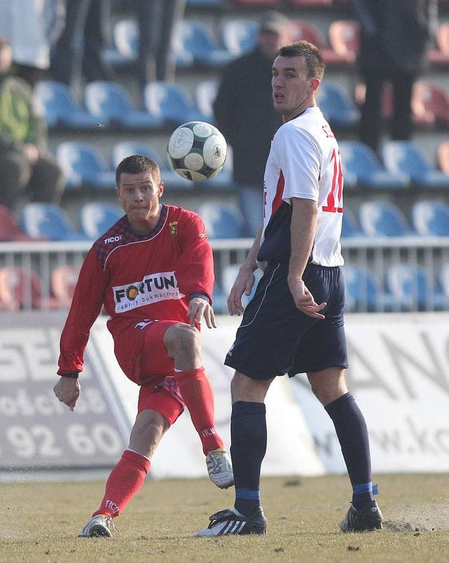 Football. I liga. Piast Gliwice - Odra Wodzislaw Slaski. 05.03.2011