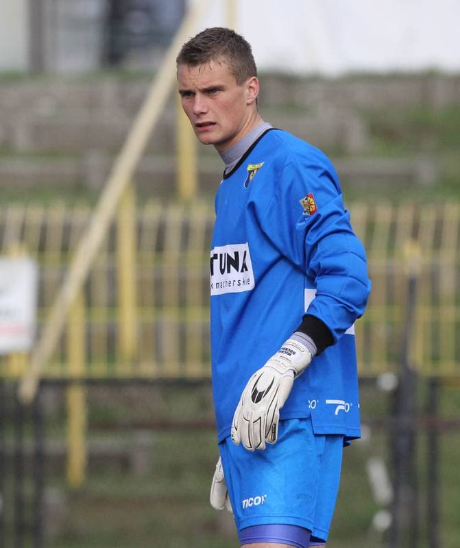 Football. Podbeskidzie Bielsko-Biala. Ruch Radzionkow - Odra Wodzislaw Slaski. 19.04.2011