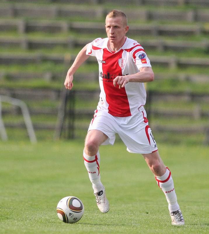 Football. Bytom I liga. Ruch Radzionkow - LKS Lodz. 29.04.2011