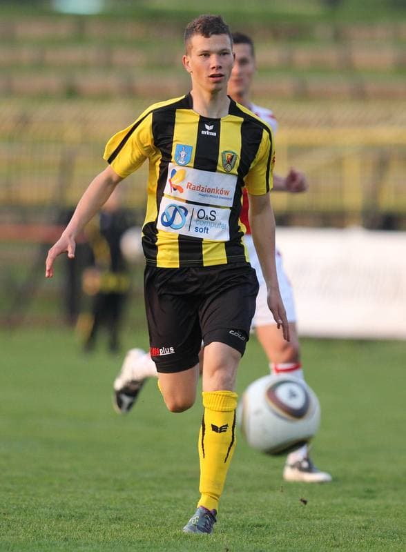 Football. Bytom I liga. Ruch Radzionkow - LKS Lodz. 29.04.2011