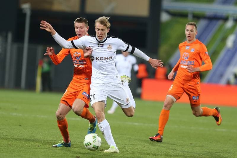Football. Lotto Ekstraklasa. Bruk-Bet Termalica Nieciecza - Zaglebie Lubin. 02.12.2016