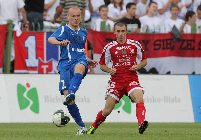 Football. I liga. Podbeskidzie Bielsko-Biala - Gornik Zabrze. 20.03.2010