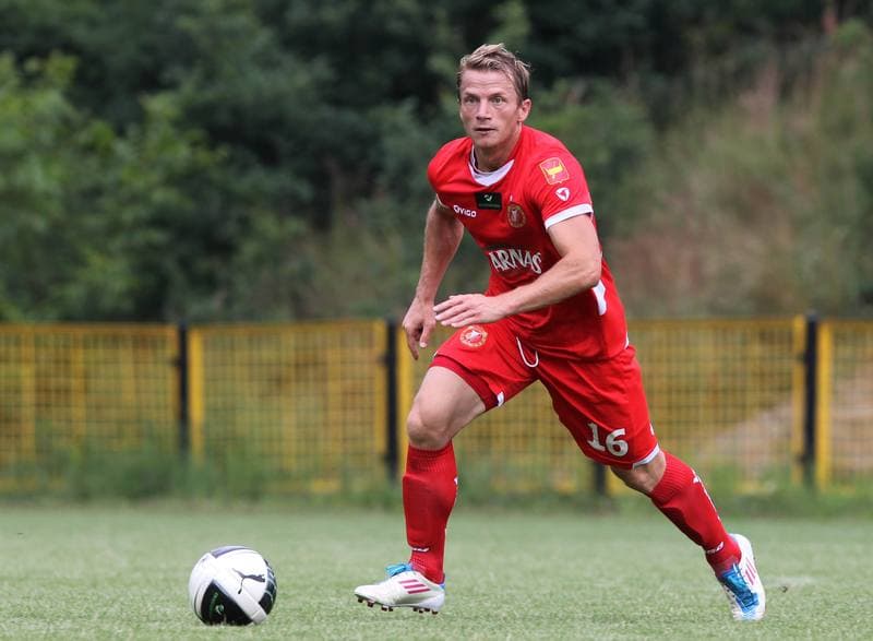 Football. Sparing. Widzew Lodz - Podbeskidzie Bielsko-Biala. 19.07.2011