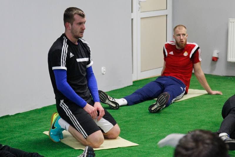 Football. Rozwoj Katowice. Training. 04.01.2017