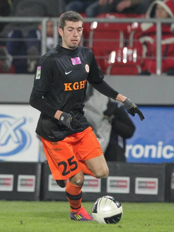Football. T-Mobile Ekstraklasa. Cracovia Krakow - Zaglebie Lubin. 02.03.2012
