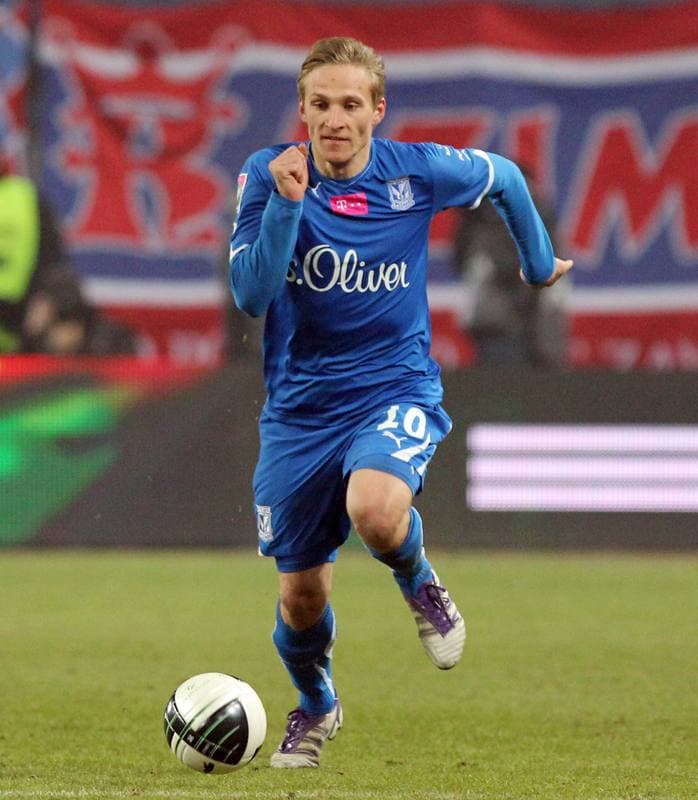 Football. T-Mobile Ekstraklasa. Wisla Krakow - Lech Poznan. 09.03.2012