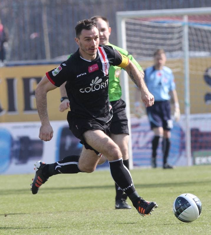 Football. T-Mobile Ekstraklasa. Gornik Zabrze - LKS Lodz. 17.03.2012