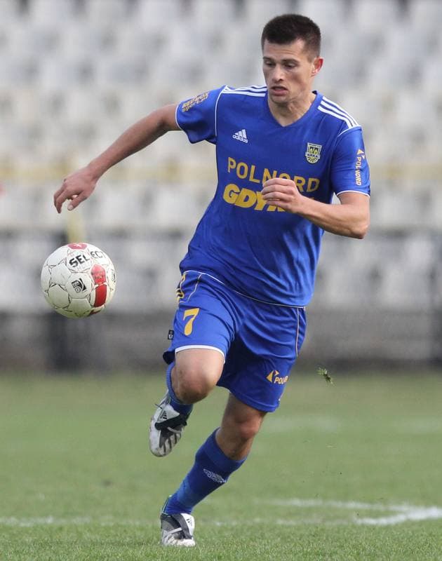 Football. Bytom I liga. Ruch Radzionkow - Arka Gdynia. 07.04.2012