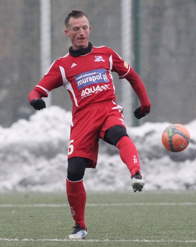 Football. Sparing. Podbeskidzie Bielsko-Biala - Rakow Czestochowa. 16.02.2013