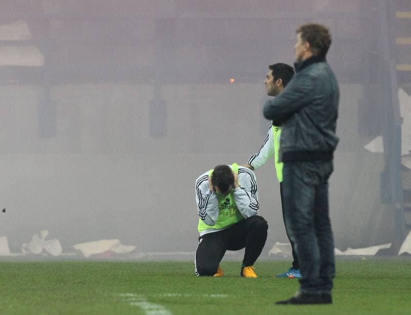 Football. T-mobile Ekstraklasa. Wisla Krakow - Legia Warsaw. 13.04.2013