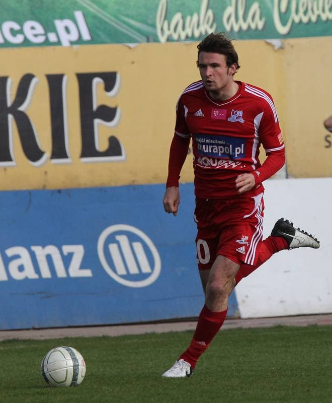Football. T-Mobile Ekstraklasa. Gornik Zabrze - Podbeskidzie Bielsko-Biala. 27.04.2012
