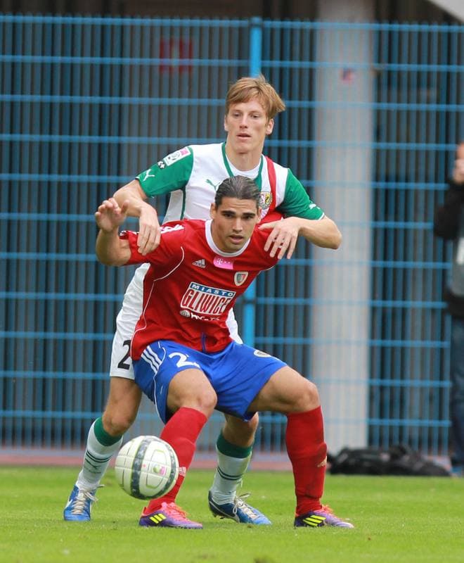 Football. T-Mobile Ekstraklasa. Piast Gliwice - Slask Wroclaw. 01.09.2013