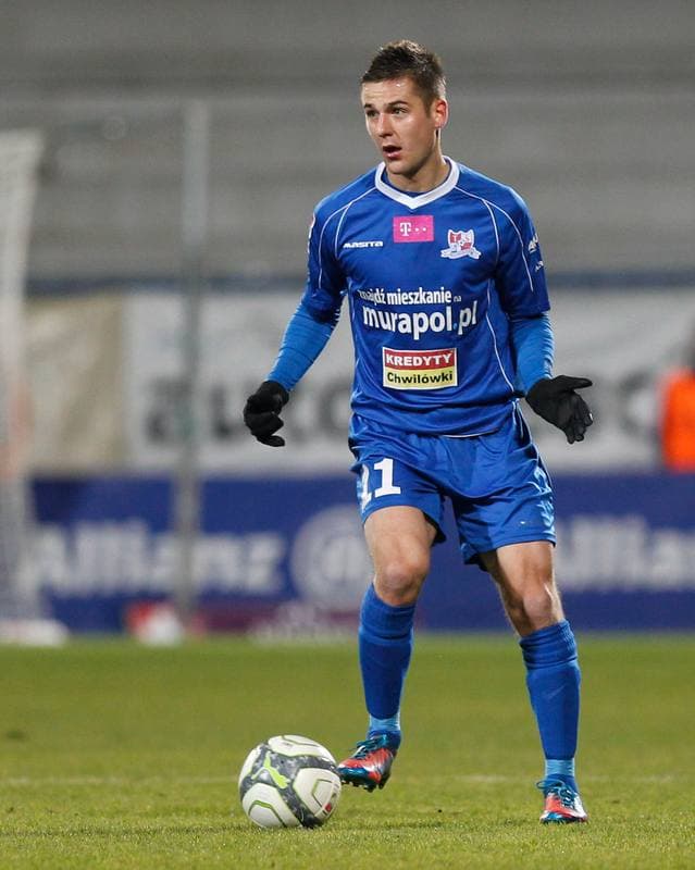Football. Polish Cup. Gornik Zabrze - Podbeskidzie Bielsko Biala. 28.10.2014