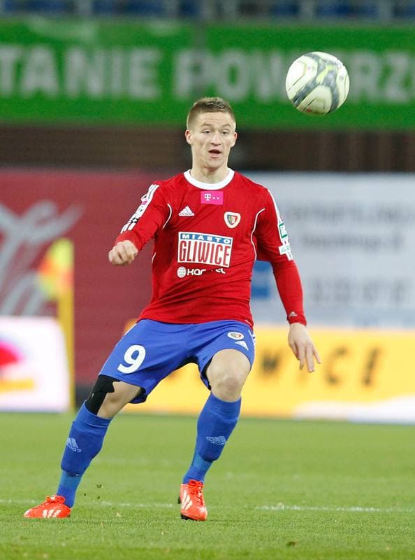 Football. T-Mobile Ekstraklasa. Piast Gliwice - Korona Kielce. 22.03.2015