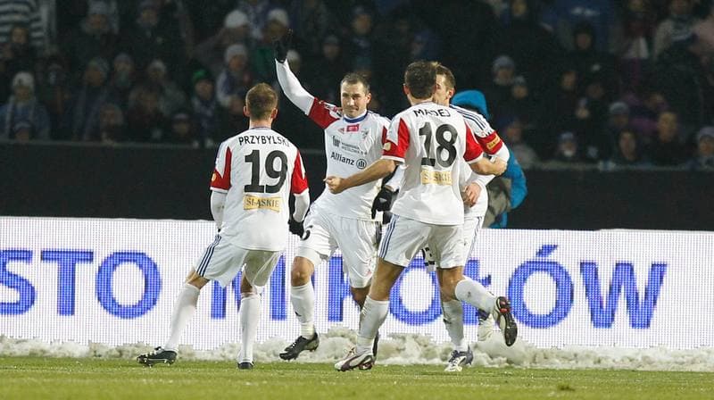 Football. T-Mobile Ekstraklasa. Ruch Chorzow - Gornik Zabrze. 04.10.2014