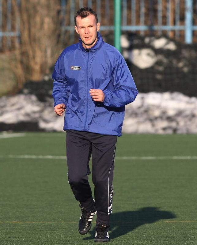 Football. Ruch Chorzow. Training. 05.09.2012