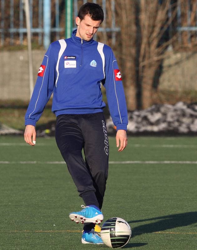 Football. Ruch Chorzow. Training. 05.09.2012