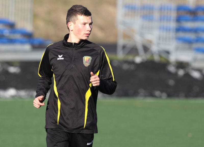 Football. Ruch Radzionkow. Training. 17.01.2011