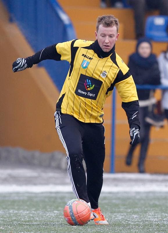 Football. Friendly Match. Podbeskidzie Bielsko Biala - Sandecja Nowy Sacz. 23.01.2014