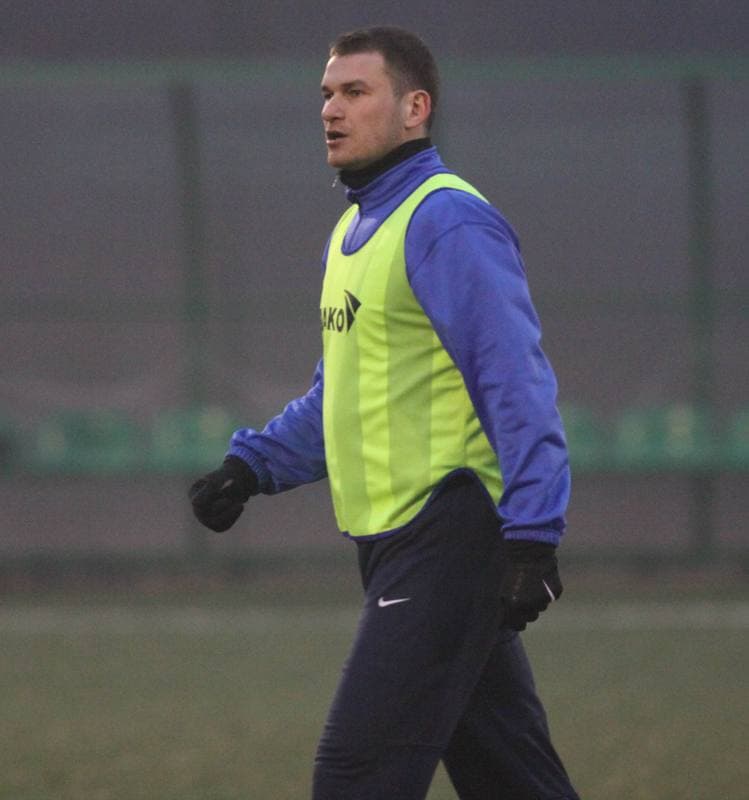 Football. Sparing. Gornik II Zabrze - Gwarek Ornontowice. 18.02.2011