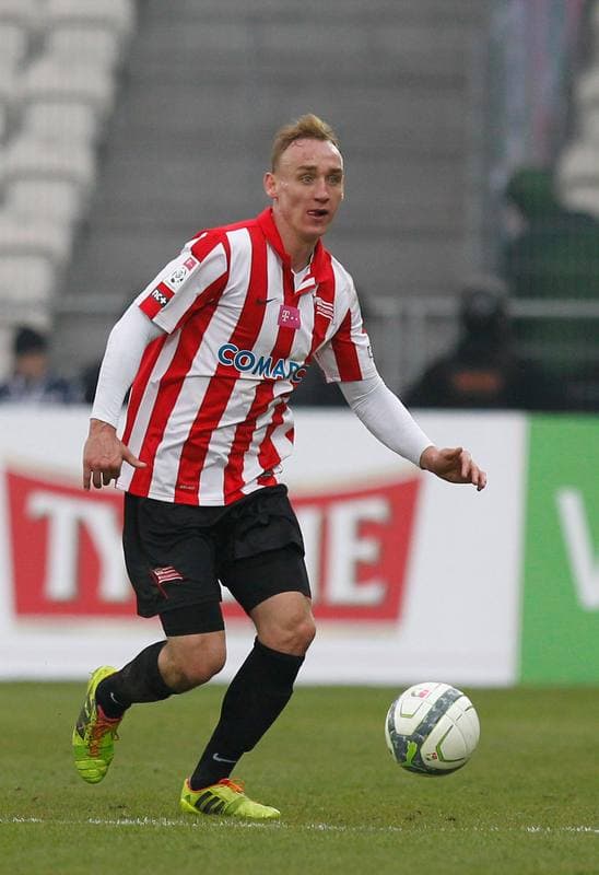Football. T-Mobile Ekstraklasa. Cracovia Krakow - Slask Wroclaw. 02.03.2014