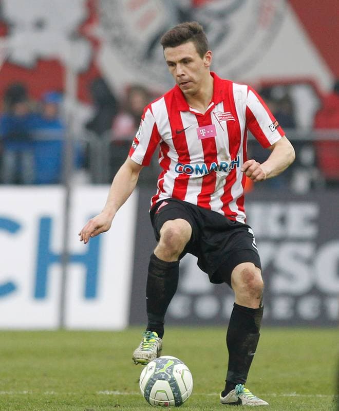 Football. T-Mobile Ekstraklasa. Cracovia Krakow - Slask Wroclaw. 02.03.2014