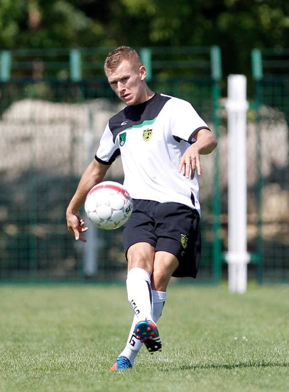 Football. III Liga Opolsko - Slaska. Grunwald Ruda Slaska - GKS Jastrzebie. 09.08.2014