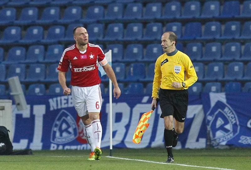 Football. T-Mobile Ekstraklasa. Ruch Chorzow - Wisla Krakow. 13.12.2014